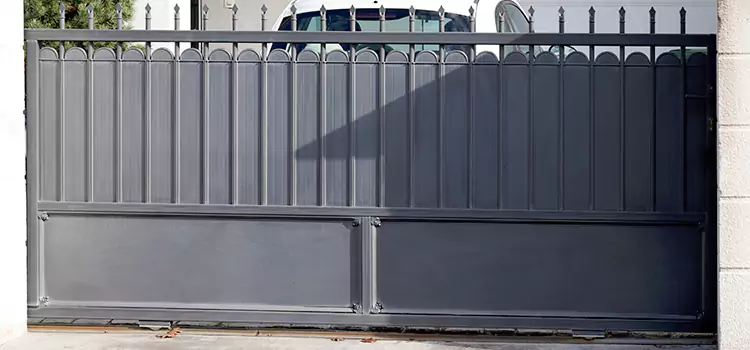 Metal Driveway Gate Installation Claremore